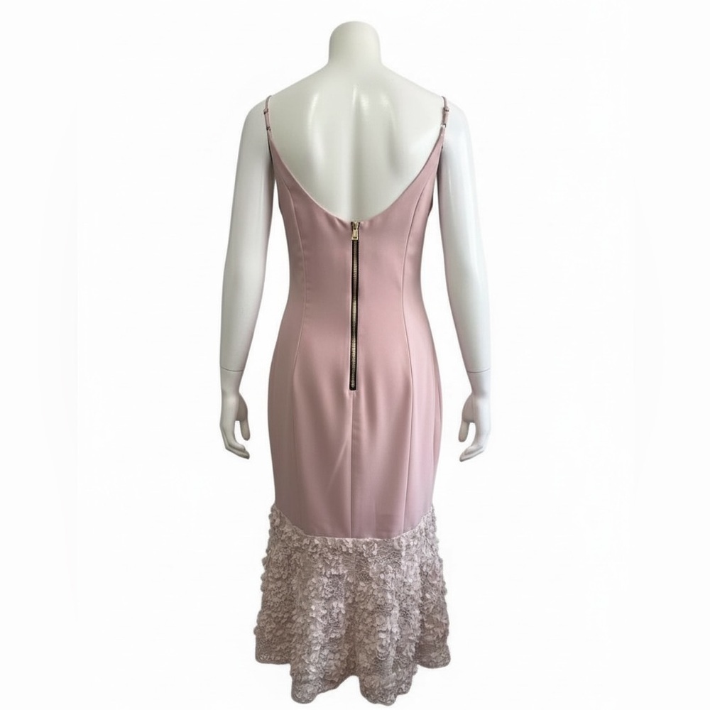 Maria Bianca Nero Milly Blush Midi Slip Dress Size 8 Sexy Romantic Lace - Picture 3 of 12
